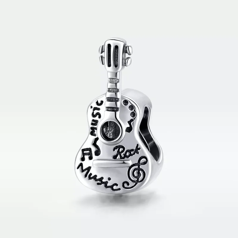 (resim) Pandora tarzı Basit Gitar Charm - SCC1708 - Görüntüle 5