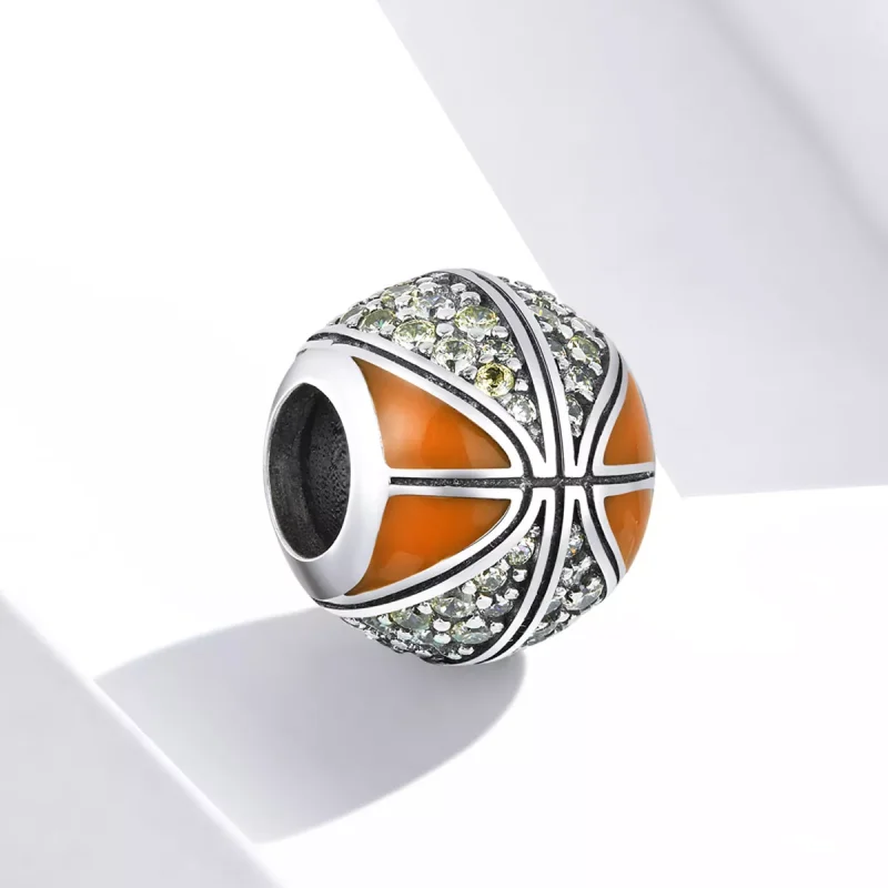 (resim) Pandora tarzı Basketbol ruhu Charm - SCC1506 - Görüntüle 2