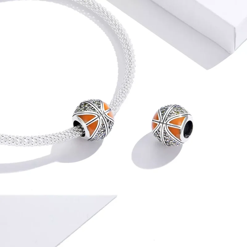 (resim) Pandora tarzı Basketbol ruhu Charm - SCC1506 - Görüntüle 3