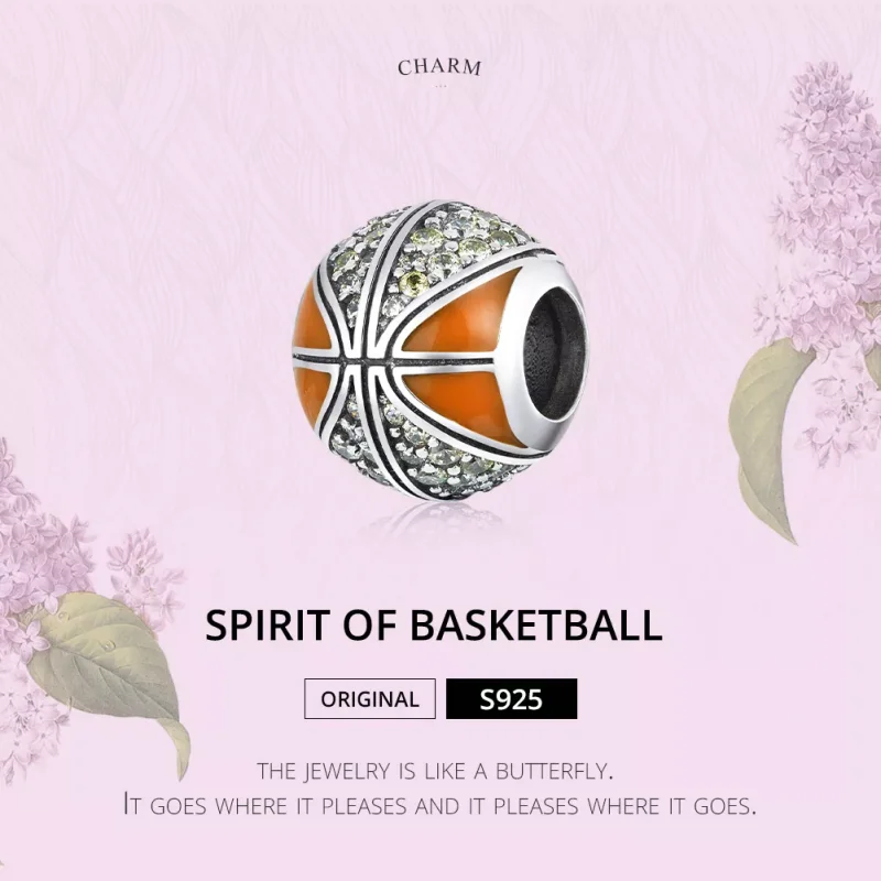 (resim) Pandora tarzı Basketbol ruhu Charm - SCC1506 - Görüntüle 6