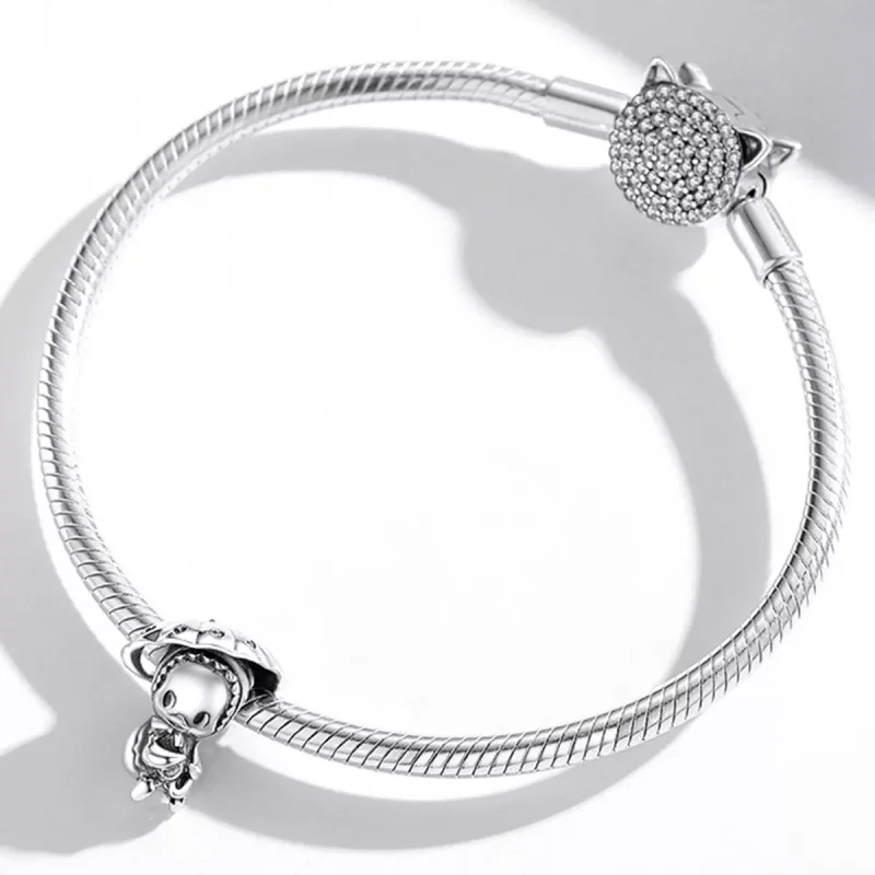 (resim) Pandora tarzı Batı Tarzı Ördek Yavrusu Charm - SCC2044 - Görüntüle 3