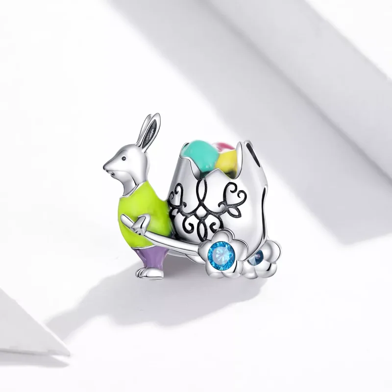 (resim) Pandora tarzı Bay Tavşan Charm - SCC1755 - Görüntüle 2