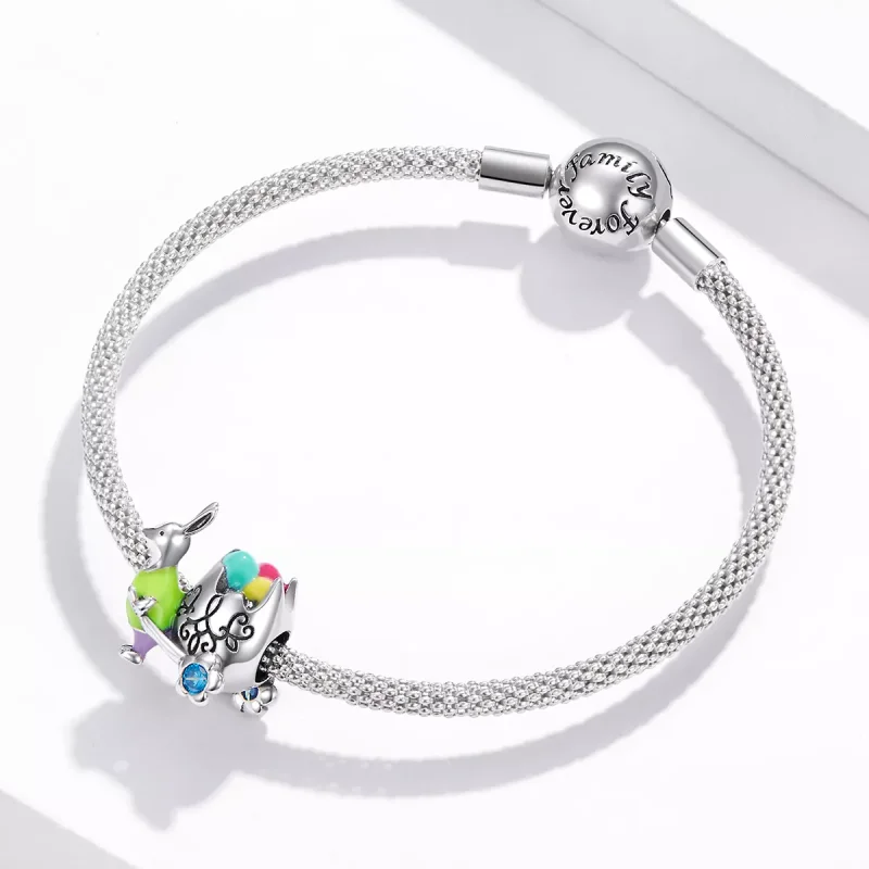 (resim) Pandora tarzı Bay Tavşan Charm - SCC1755 - Görüntüle 3