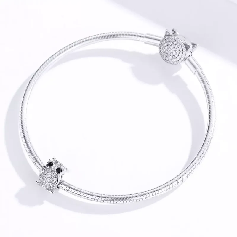 (resim) Pandora tarzı Baykuş Charm - BSC124 - Görüntüle 2