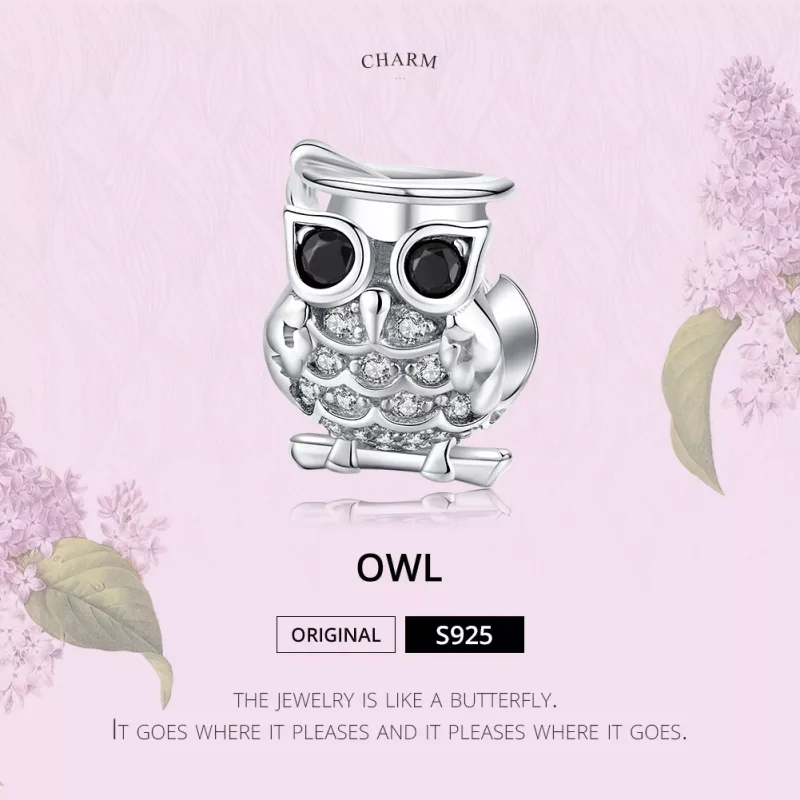 (resim) Pandora tarzı Baykuş Charm - BSC124 - Görüntüle 5