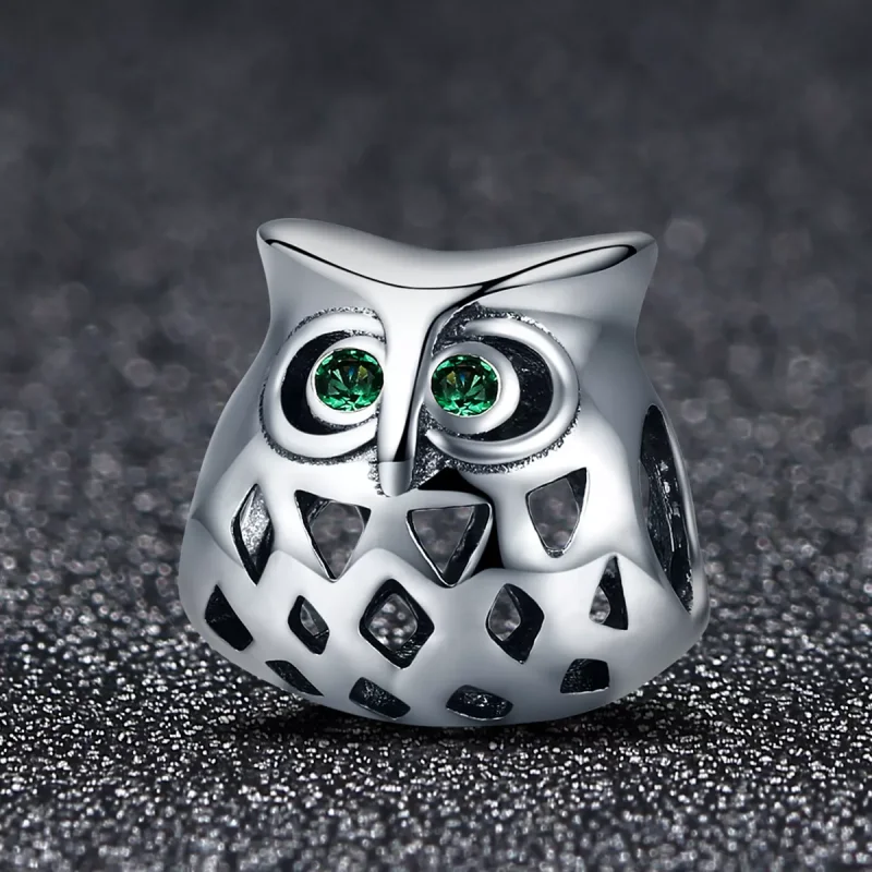 (resim) Pandora tarzı Baykuş Charm - SCC424 - Görüntüle 2