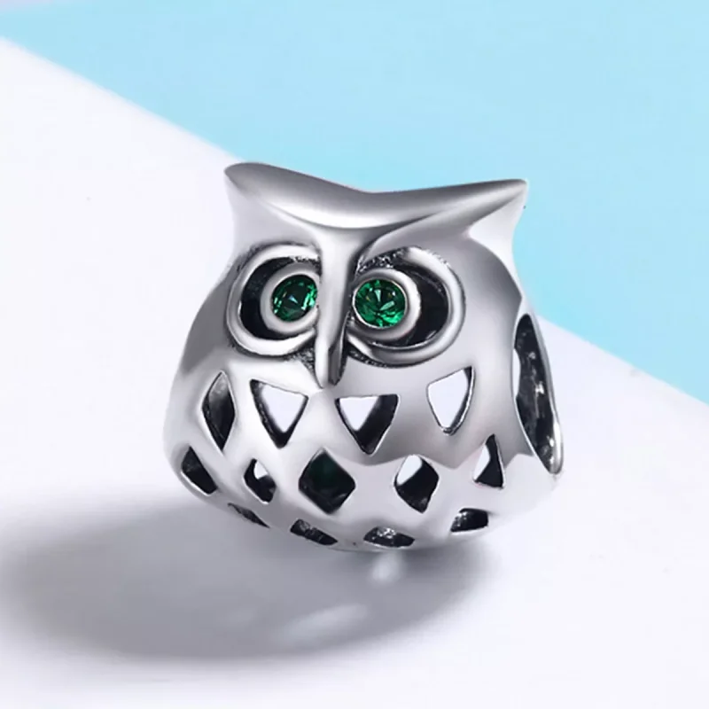 (resim) Pandora tarzı Baykuş Charm - SCC424 - Görüntüle 3