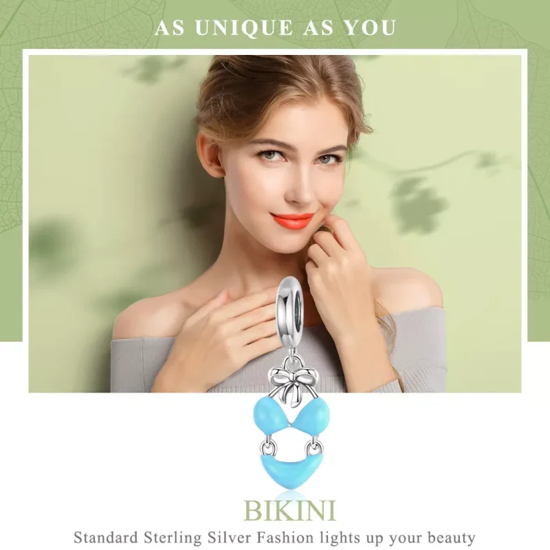 (resim) Pandora tarzı Bikini Sallantılı Charm - SCC1157 - Görüntüle 2