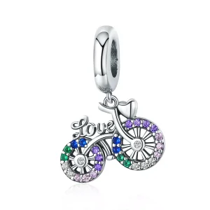 (resim) Pandora tarzı Bisiklet Sallantılı Charm - SCC1082