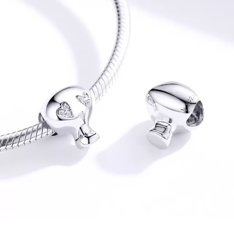 (resim) Pandora tarzı cadılar bayramı, kafatası Charm - SCC1362 - Görüntüle 4