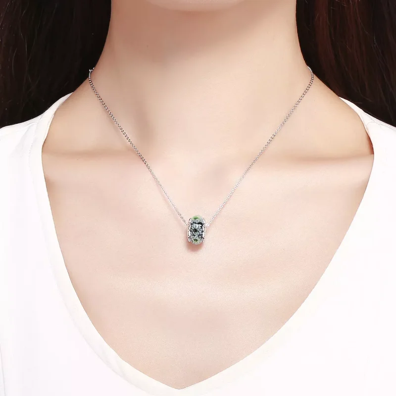 (resim) Pandora tarzı Camgöbeği Krizantem Charm - SCC1011 - Görüntüle 5