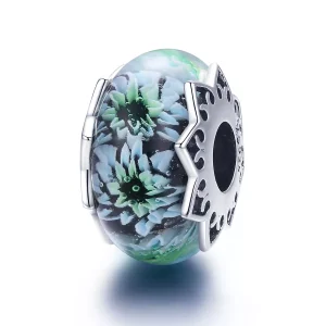 (resim) Pandora tarzı Camgöbeği Krizantem Charm - SCC1011