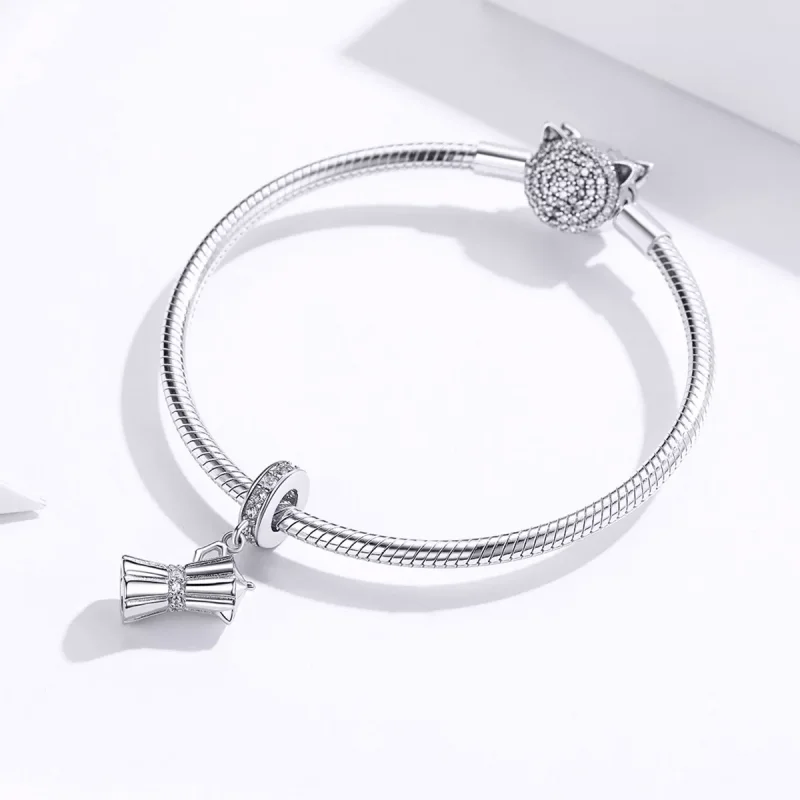 (resim) Pandora tarzı Cezve Sallantılı Charm - SCC1287 - Görüntüle 3