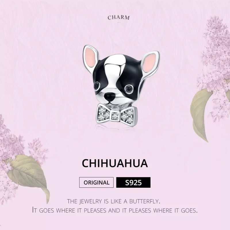 (resim) Pandora tarzı chihuahua Charm - SCC1310 - Görüntüle 2