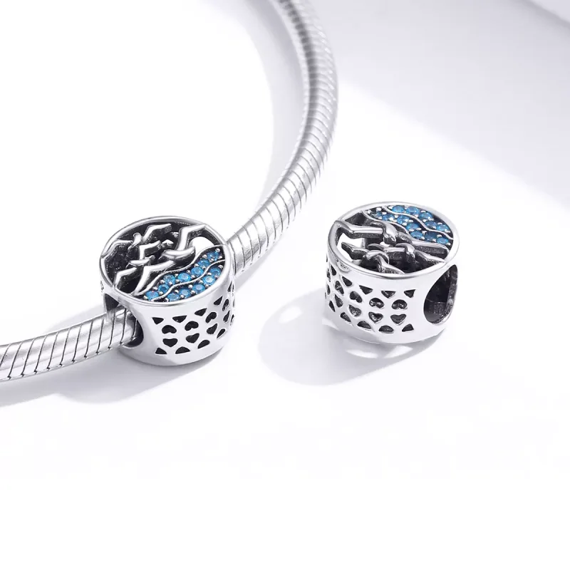 (resim) Pandora tarzı Dalga ve Martılar Charm - SCC1454 - Görüntüle 4