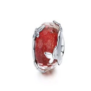 (resim) Pandora tarzı dans eden kelebek Charm - SCC1256
