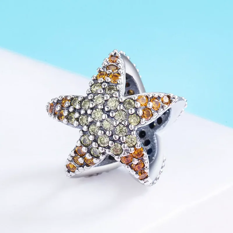 (resim) Pandora tarzı Denizyıldızı Charm - SCC586 - Görüntüle 3