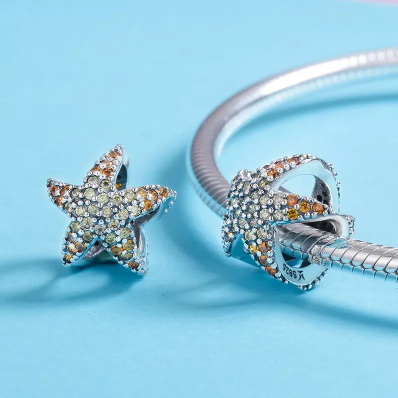 (resim) Pandora tarzı Denizyıldızı Charm - SCC586 - Görüntüle 5