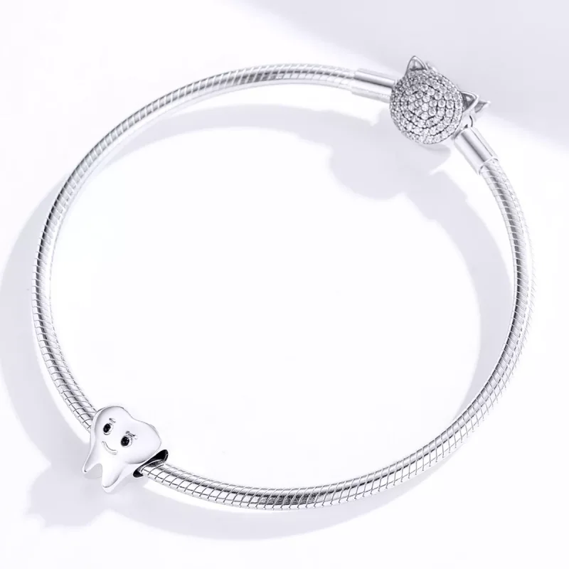 (resim) Pandora tarzı Diş Charm - SCC1401 - Görüntüle 3