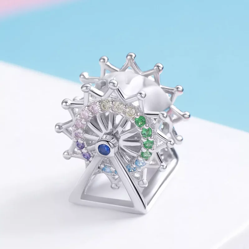 (resim) Pandora tarzı Dönme dolap Charm - SCC1028 - Görüntüle 2