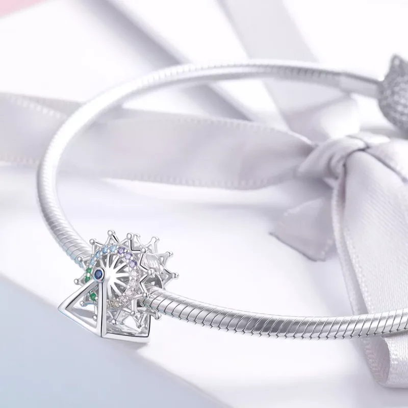 (resim) Pandora tarzı Dönme dolap Charm - SCC1028 - Görüntüle 3