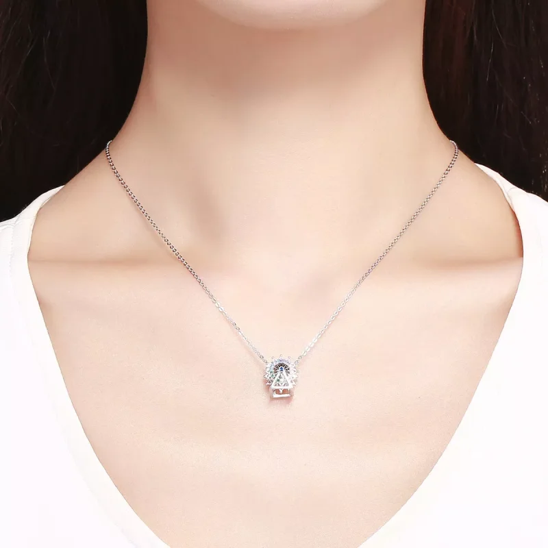 (resim) Pandora tarzı Dönme dolap Charm - SCC1028 - Görüntüle 5
