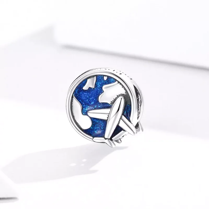 (resim) Pandora tarzı Dünya Yolculuğu Charm - SCC1568 - Görüntüle 2