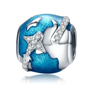 Pandora tarzı Dünyayı Dolaşın Charm - SCC183 (resim) Pandora tarzı Dünyayı Dolaşın Charm - SCC183