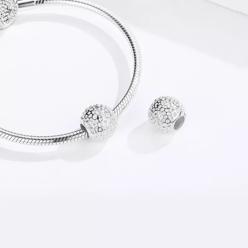 (resim) Pandora tarzı Dokulu Boncuk Charm - SCC1245 - Görüntüle 4