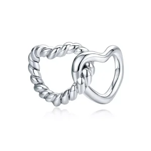 (resim) Pandora tarzı dolaşmış kalpler Charm - SCC1563