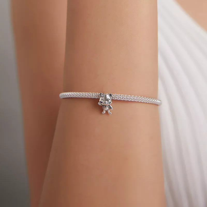 (resim) Pandora tarzı Eğlenceli Ayı Charm - SCC1870 - Görüntüle 5