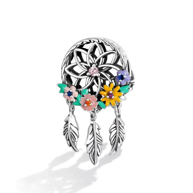(resim) Pandora tarzı Çelenk Rüya Avcısı Charm - BSC589 - Görüntüle 2