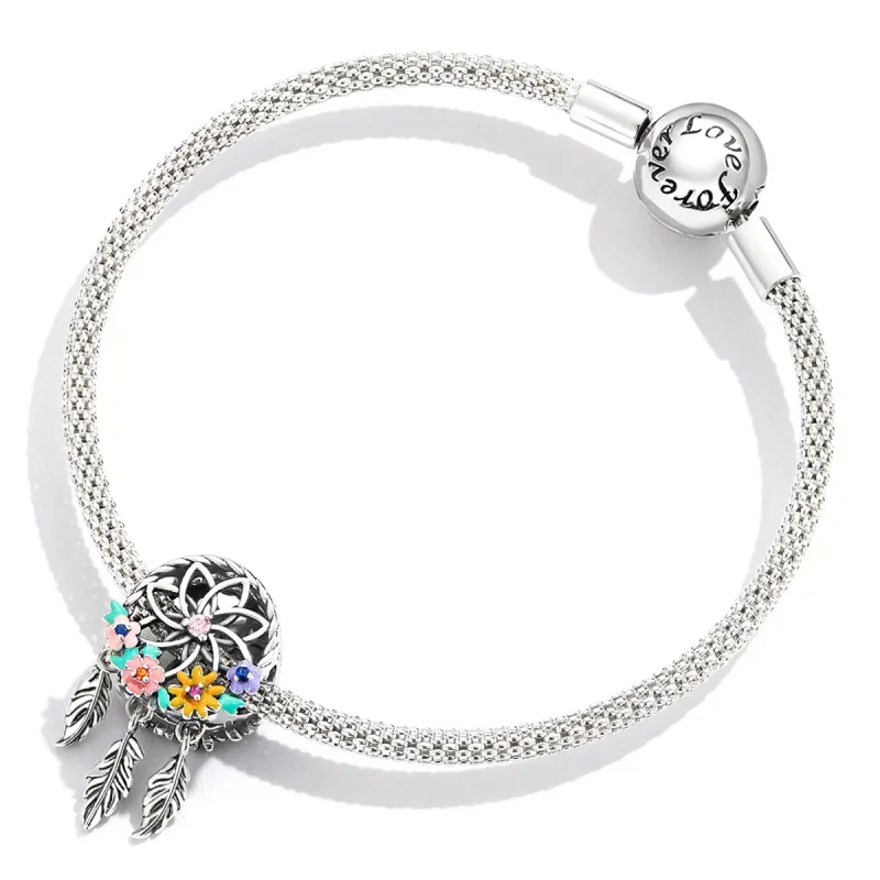 (resim) Pandora tarzı Çelenk Rüya Avcısı Charm - BSC589 - Görüntüle 4