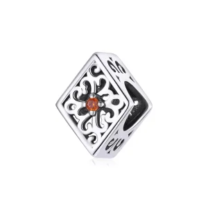 (resim) Pandora tarzı Elmas Charm - SCC1825