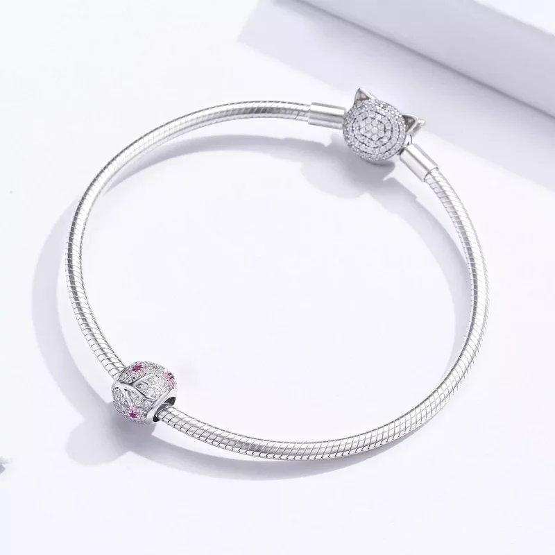 (resim) Pandora tarzı Erik Çiçeği Charm - BSC153 - Görüntüle 3