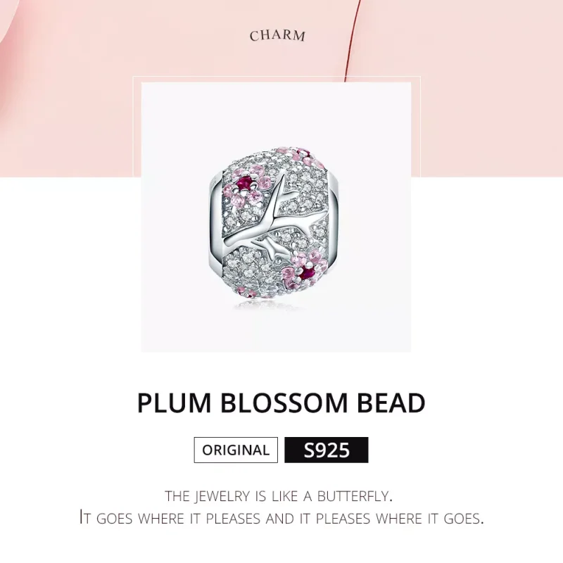 (resim) Pandora tarzı Erik Çiçeği Charm - BSC153 - Görüntüle 6