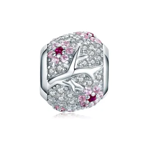(resim) Pandora tarzı Erik Çiçeği Charm - BSC153