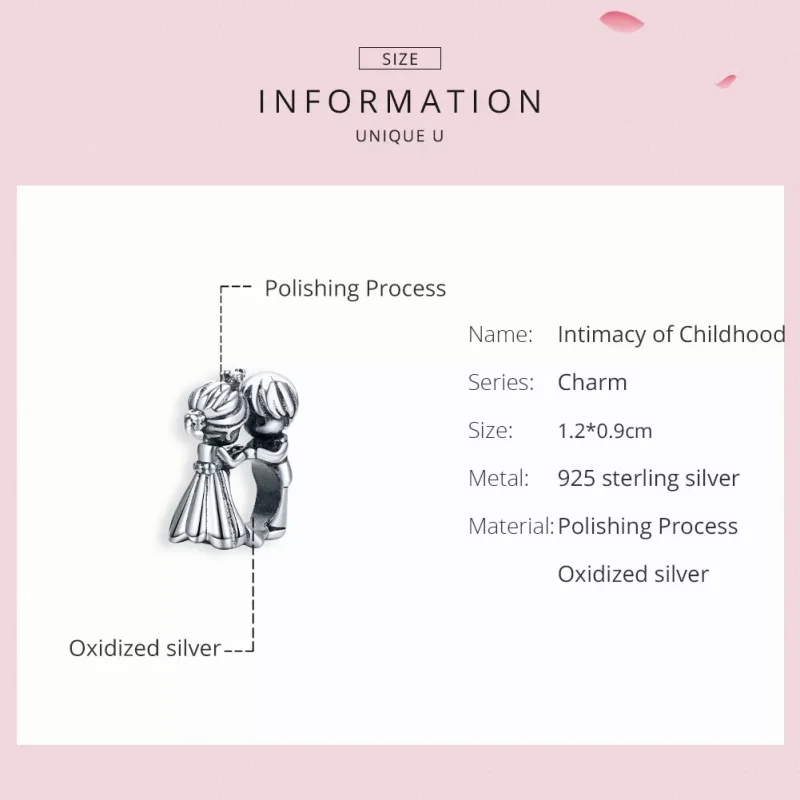 (resim) Pandora tarzı erkek ve kız, dans Charm - SCC1565 - Görüntüle 6