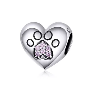 (resim) Pandora tarzı Evcil Hayvan Ayak İzleri Charm - BSC209