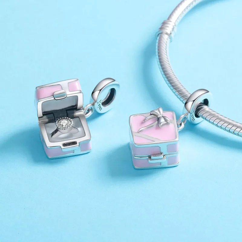 (resim) Pandora tarzı Evlilik Charm - SCC549 - Görüntüle 5