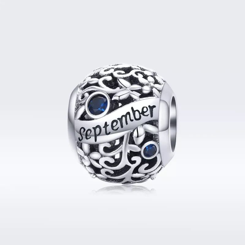 (resim) Pandora tarzı Eylül Doğum Taşı Charm - SCC1385-9 - Görüntüle 5