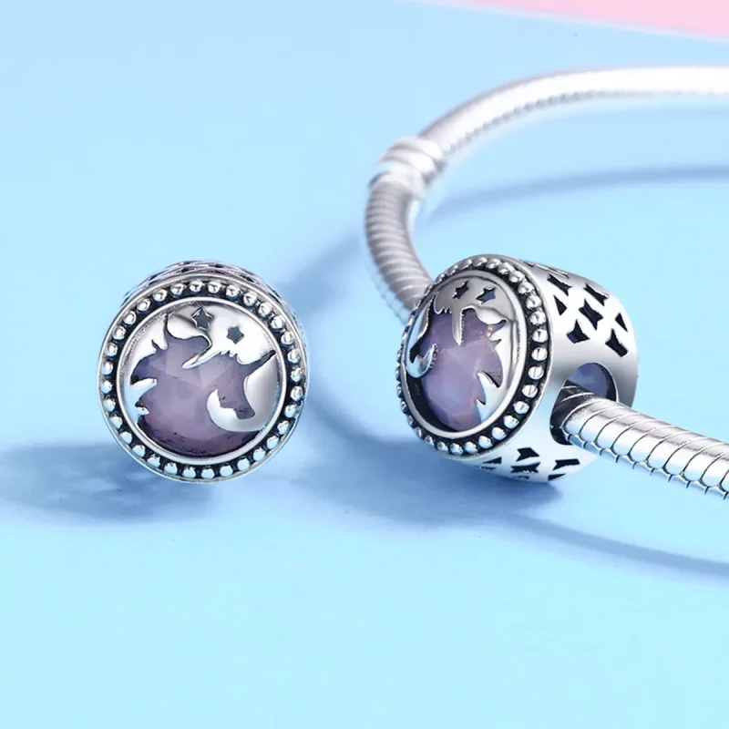 (resim) Pandora Tarzı Fantastik Unicorn Charm - SCC377 - Görüntüle 5