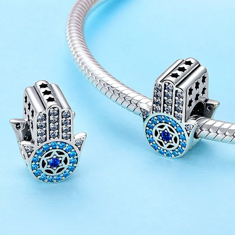 (resim) Pandora tarzı Fatima'nın Koruyucusu Charm - SCC721 - Görüntüle 2