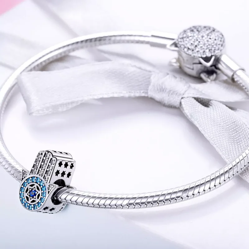 (resim) Pandora tarzı Fatima'nın Koruyucusu Charm - SCC721 - Görüntüle 5