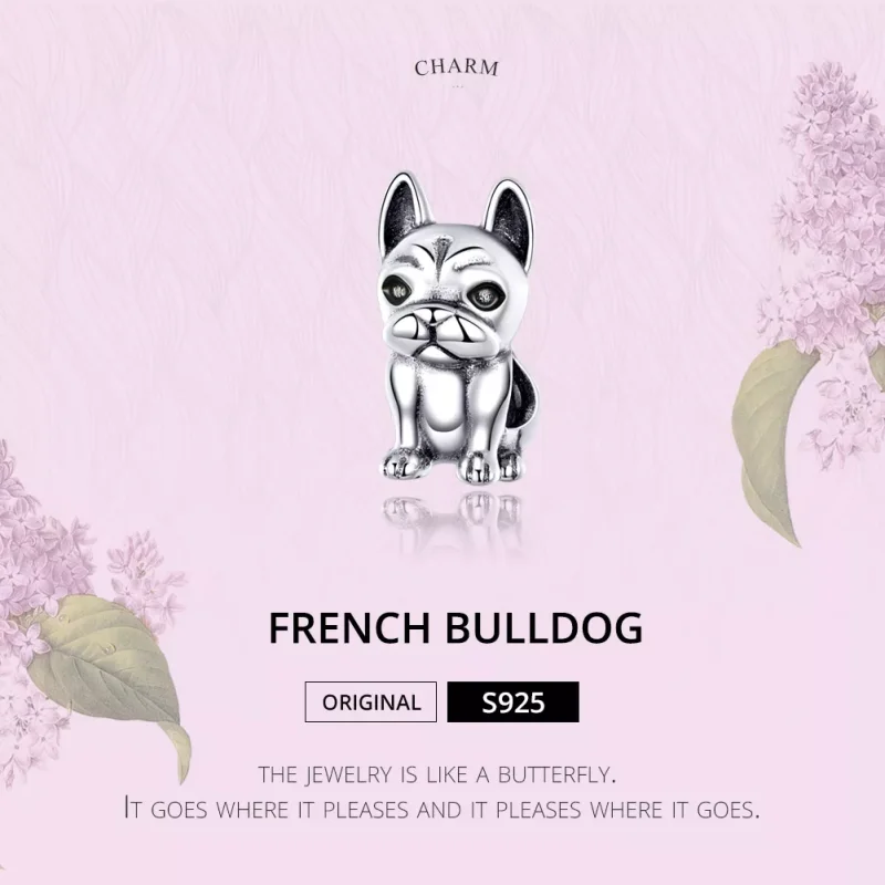 (resim) Pandora tarzı Fransız Bulldog Charm - SCC1306 - Görüntüle 2