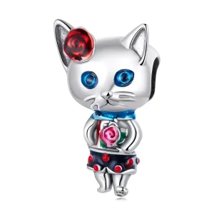 (resim) Pandora Tarzı Garip Kedi Cıvatası - SCC2377