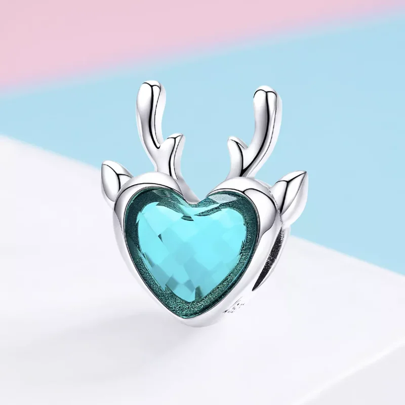 (resim) Pandora tarzı geyik Charm - SCC1022 - Görüntüle 2