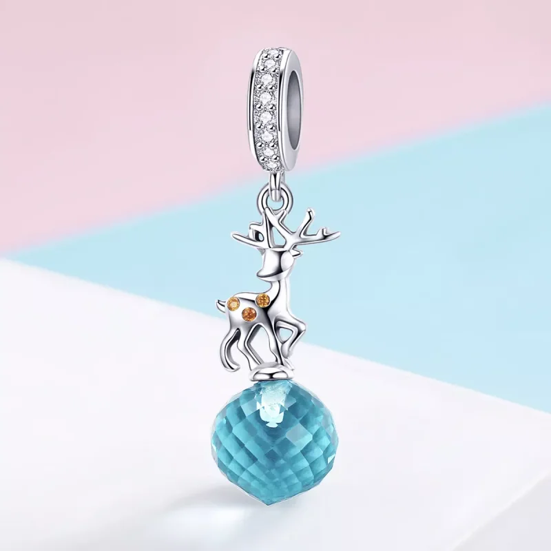 (resim) Pandora tarzı geyik Sallantılı Charm - SCC1010 - Görüntüle 2