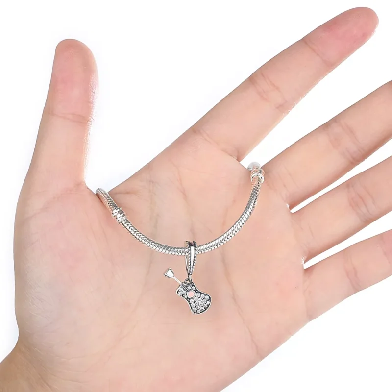 (resim) Pandora tarzı Gitar Sallantılı Charm - SCC113 - Görüntüle 2