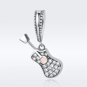 (resim) Pandora tarzı Gitar Sallantılı Charm - SCC113